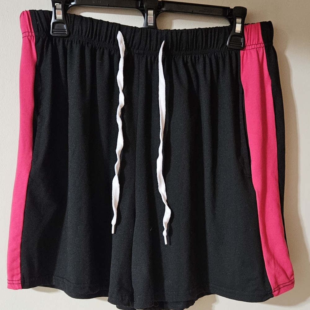 2X Woman's Shein curve Two Tone Shorts